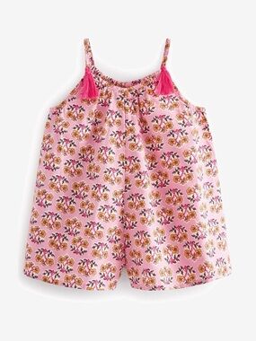Next Floral Romper with Tassels | size 3-4 years